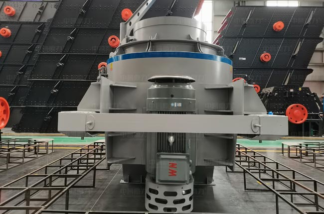 VSI小型打砂機(jī)側(cè)視圖