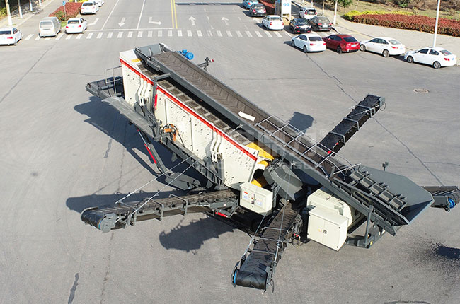 移動(dòng)篩分站圖片