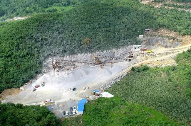 杜鵑礦業(yè)時(shí)產(chǎn)500噸石子機(jī)流水線(xiàn)