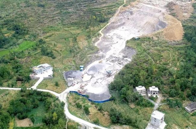 貴州銅仁時(shí)產(chǎn)350噸青石制砂生產(chǎn)線(xiàn)