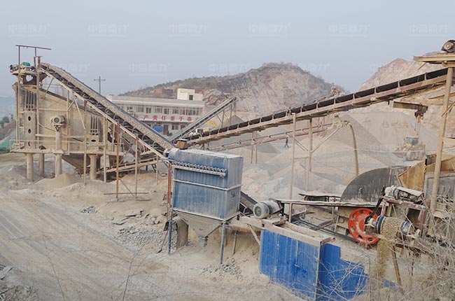 湖北十堰PCZ1512重錘破時產(chǎn)250噸碎石生產(chǎn)線