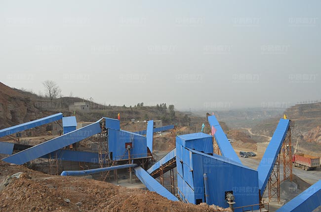 河南新密砂石環(huán)保破碎生產(chǎn)線