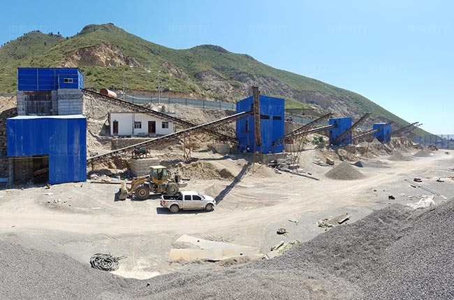 平頂山時產(chǎn)600噸環(huán)保石子生產(chǎn)線