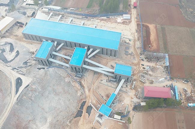 山東鄒城日產(chǎn)萬(wàn)噸石子生產(chǎn)線