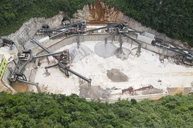 湖北松滋年產(chǎn)300萬(wàn)噸砂石骨料生產(chǎn)線