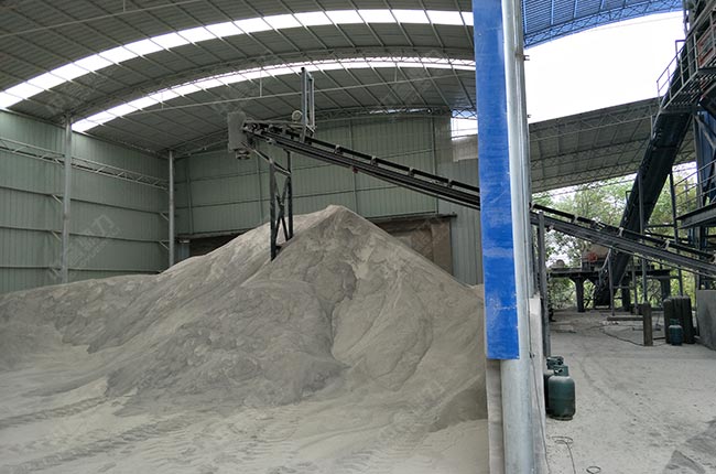 湖南常德時(shí)產(chǎn)100噸制砂生產(chǎn)線(xiàn)