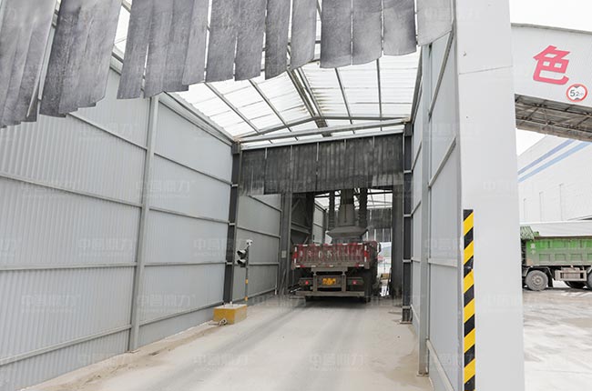 田溝項目自動裝車現(xiàn)場