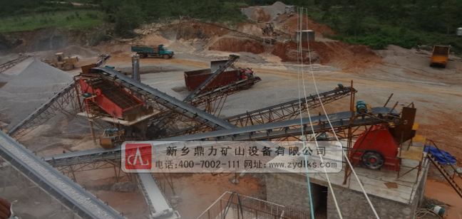 廣西南寧時(shí)產(chǎn)600噸砂石骨料生產(chǎn)線