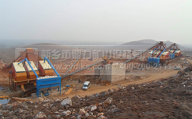 砂石廠(chǎng)生產(chǎn)現(xiàn)場(chǎng) 砂石廠(chǎng)生產(chǎn)現(xiàn)場(chǎng)