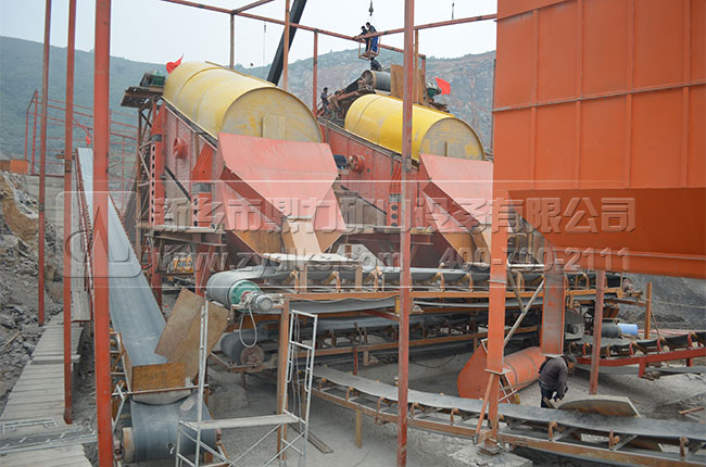 破碎生產(chǎn)線客戶現(xiàn)場 破碎生產(chǎn)線客戶現(xiàn)場