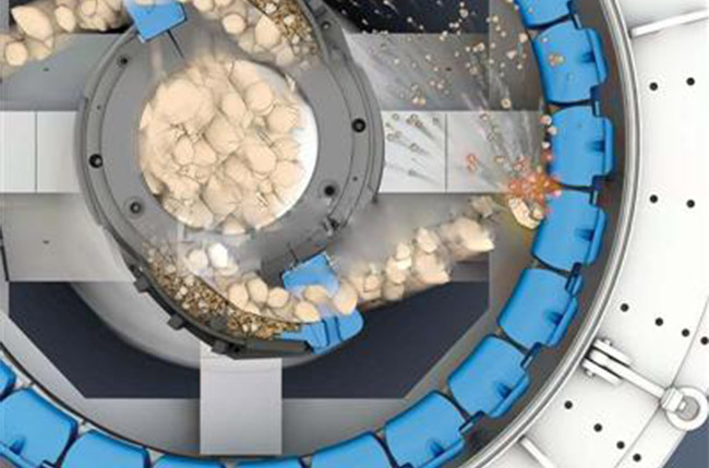 沖擊式破碎機結(jié)構(gòu)圖