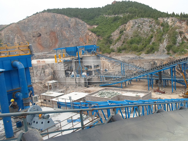 花崗巖破碎生產(chǎn)線 花崗巖破碎生產(chǎn)線