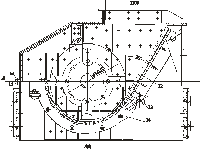 可逆錘式破碎機結(jié)構(gòu) 可逆錘式破碎機結(jié)構(gòu)