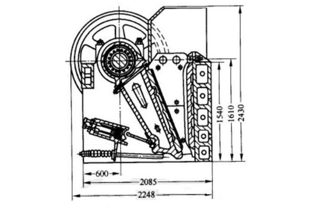 復(fù)擺顎式破碎機(jī)工作原理 復(fù)擺顎式破碎機(jī)工作原理