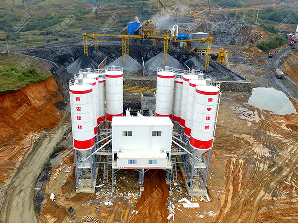 湖南省衡陽市耒陽市泰安建材時產(chǎn)500噸破碎制砂生產(chǎn)線