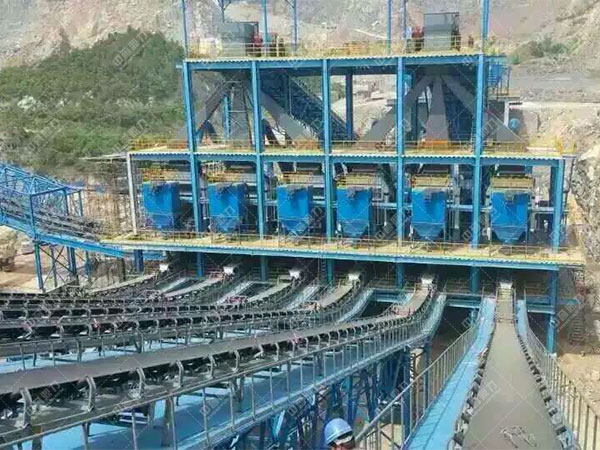 湖南時產(chǎn)2000-2500噸石料生產(chǎn)線