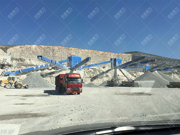 重慶大型時產(chǎn)1200噸石料廠