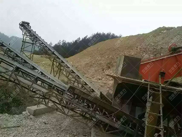 貴州遵義時產(chǎn)500噸砂石生產(chǎn)線
