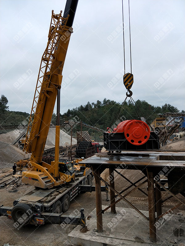 破碎機(jī)設(shè)備安裝