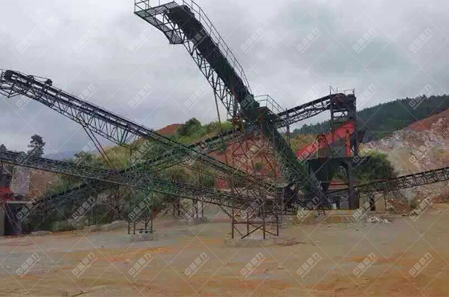 江西萍鄉(xiāng)時產(chǎn)800-1000噸石料生產(chǎn)線現(xiàn)場案例展示2