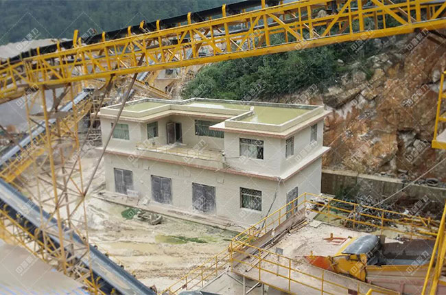 貴州惠水滿告時(shí)產(chǎn)1000噸砂石生產(chǎn)線案例展示2