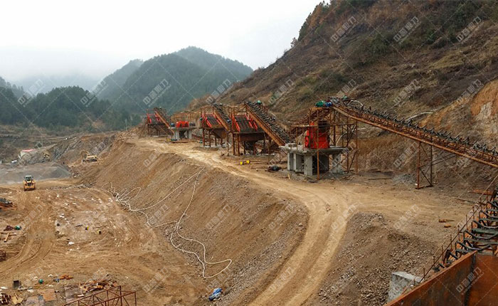 貴州中源建材時產(chǎn)1200噸砂石生產(chǎn)線圖片