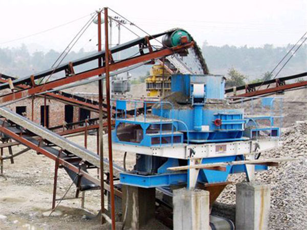 石灰石制砂機:沖擊式制砂機