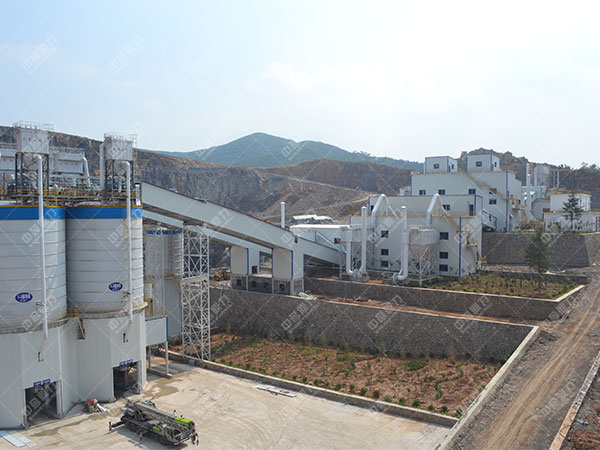 河南登封嵩基(集團)日產(chǎn)2萬噸采石場