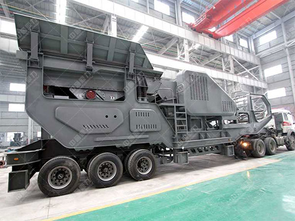 輪胎式移動(dòng)破碎站