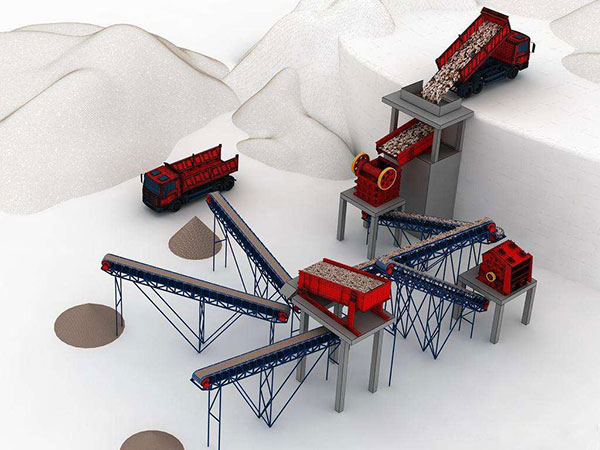 時產(chǎn)500噸以上石子生產(chǎn)線