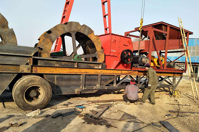 移動洗砂機(jī)