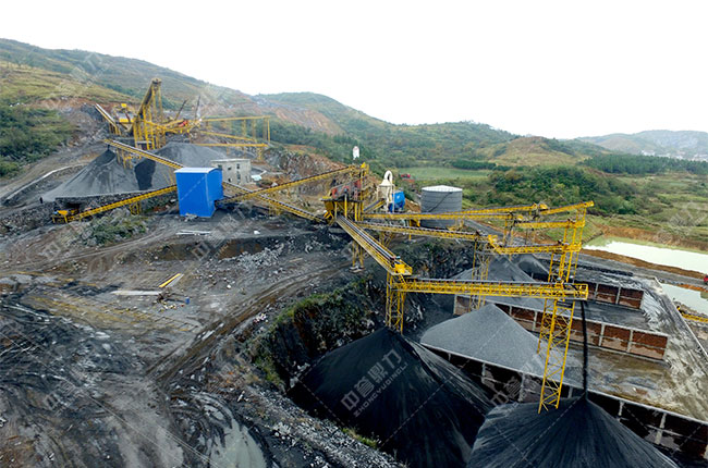 河卵石制砂機(jī)生產(chǎn)線(xiàn)