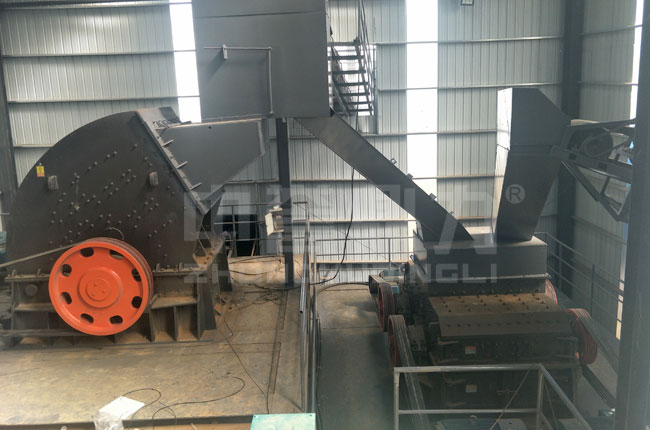 湖南常德超邦時(shí)產(chǎn)1000噸制砂生產(chǎn)線