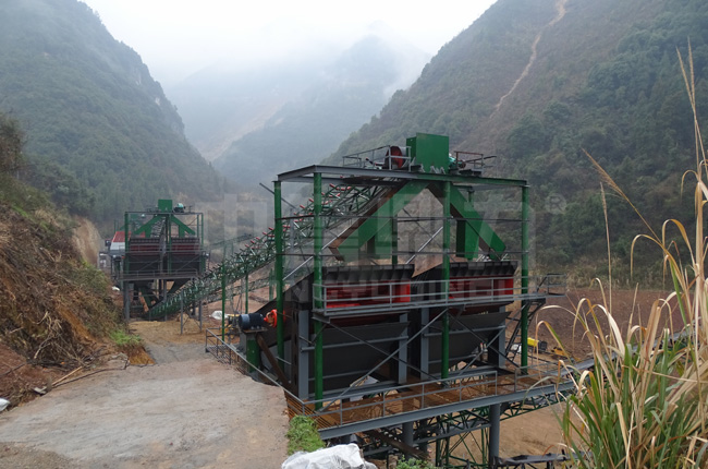 湖北宜昌水磨溪礦業(yè)時(shí)產(chǎn)800噸石料生產(chǎn)線